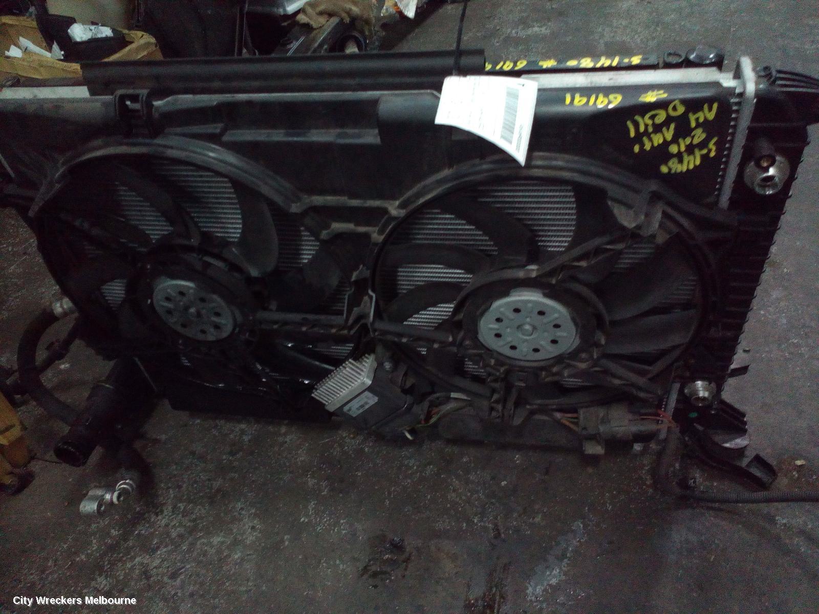AUDI A4 RADIATOR, AUTO, 2.0, DIESEL, B8 8K, CAGA/CAGB/CJCB CODE, 02/2008 - 06/2012