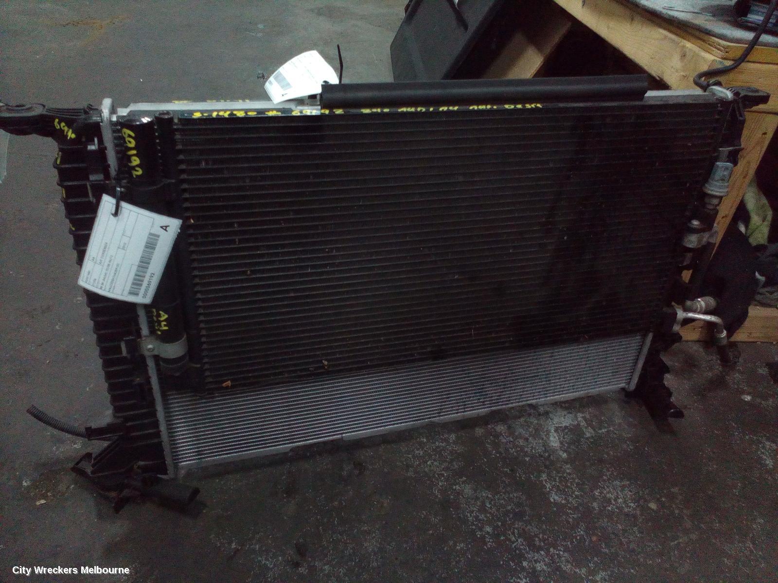 AUDI A4 RADIATOR, AUTO, 2.0, DIESEL, B8 8K, CAGA/CAGB/CJCB CODE, 02/2008 - 06/2012