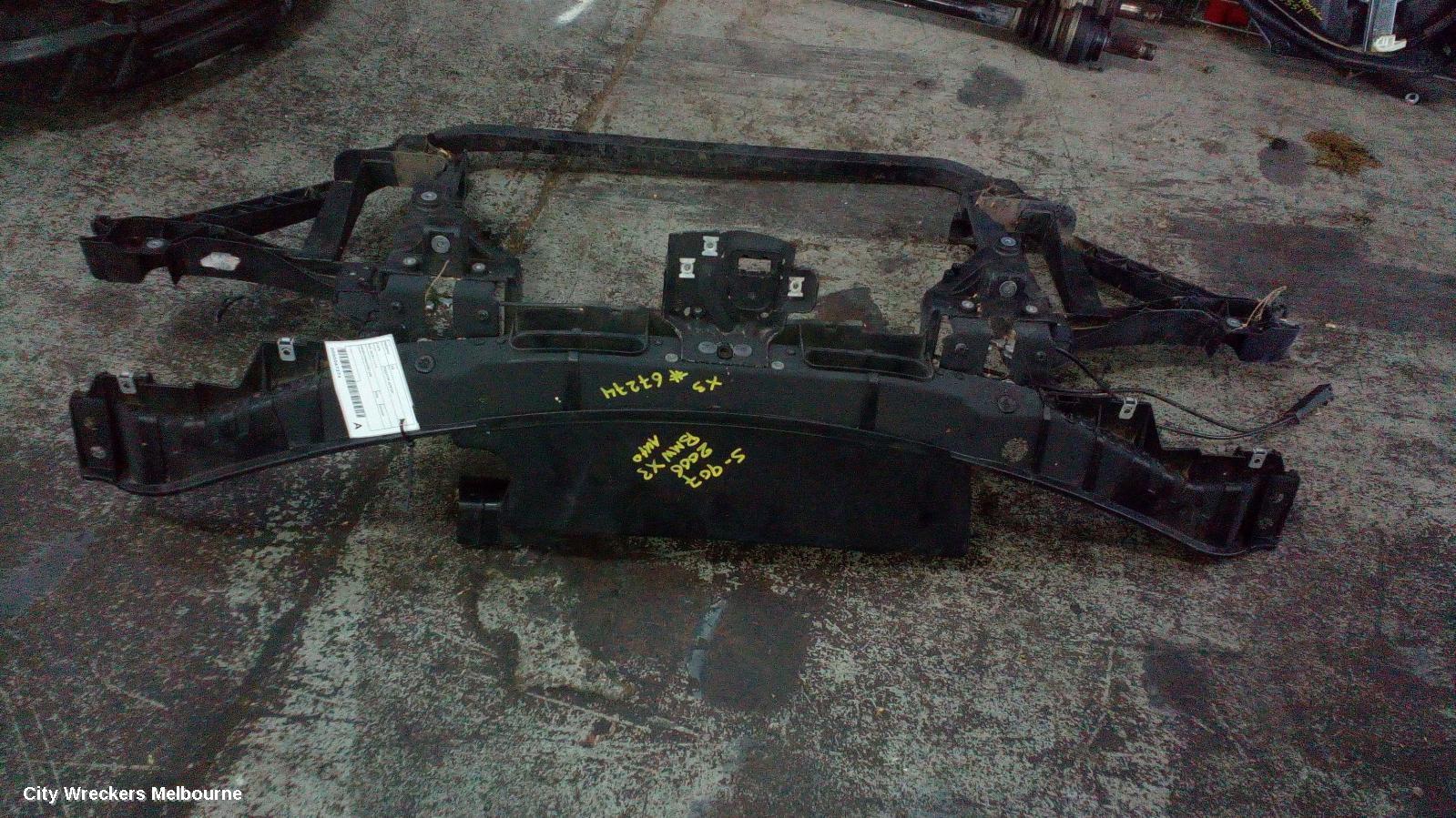 BMW X3 RADIATOR SUPPORT, E83, 06/2004 - 11/2010