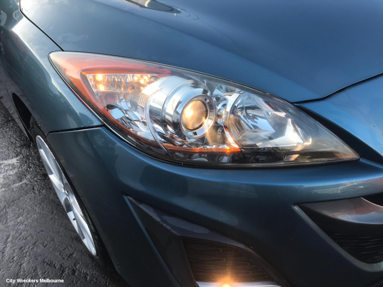 MAZDA 3 REAR GARNISH, BOOTLID LAMP (LH SIDE), BL, 04/2009 - 10/2013