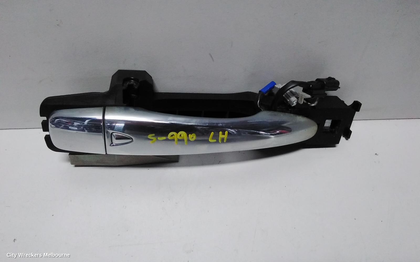 NISSAN NAVARA DOOR HANDLE, NP300, OUTER, LH FRONT, CHROME, 05/2015 ONWARDS