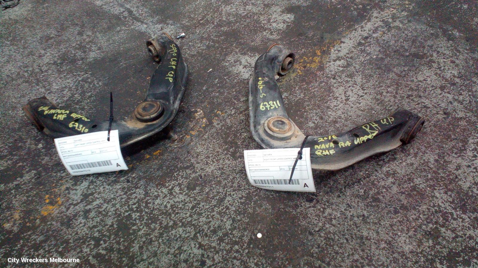 NISSAN NAVARA LEFT FRONT UPPER CONTROL ARM, NP300, 05/2015 - 12/2020