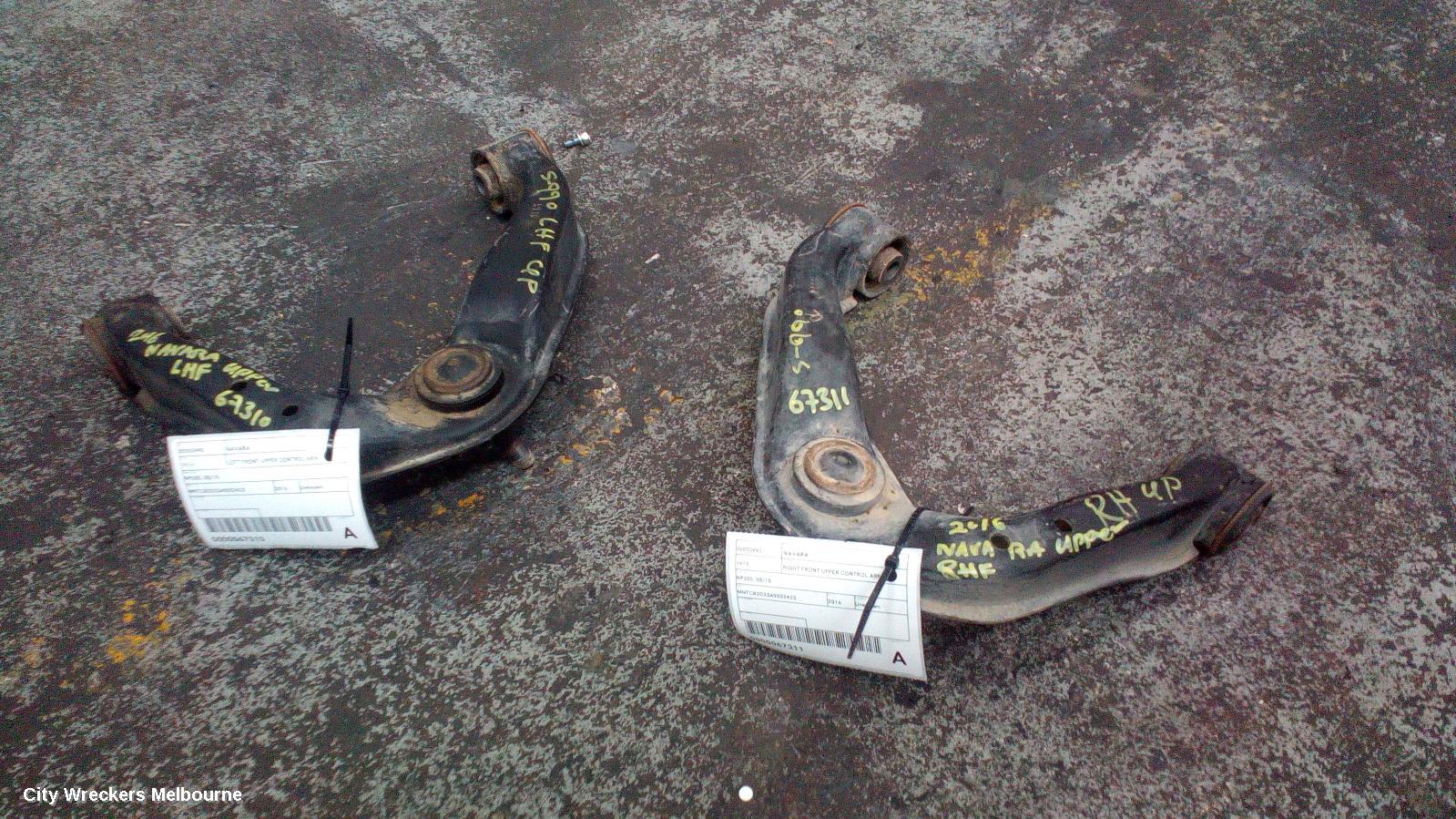 NISSAN NAVARA RIGHT FRONT UPPER CONTROL ARM, NP300, 05/2015 - 12/2020