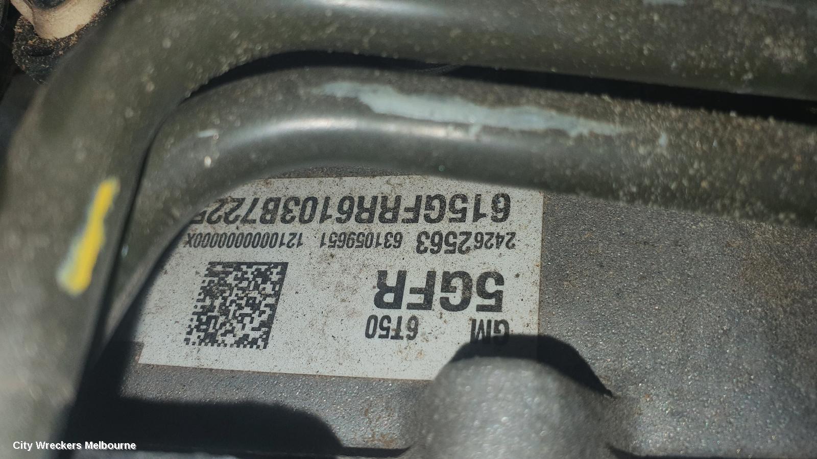 HOLDEN CAPTIVA TRANS/GEARBOX, AUTO, AWD, PETROL, 3.0, 5GFR TAG (GEN 2), NO TRANSFER CASE, CG, 08/2012 - 06/2018