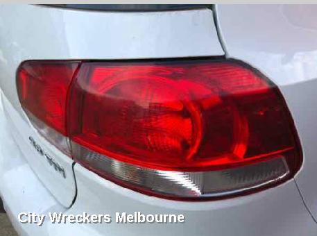 VOLKSWAGEN GOLF RIGHT TAILLIGHT, GEN 6, 3DR/5DR HATCH, 12/2008 - 03/2013