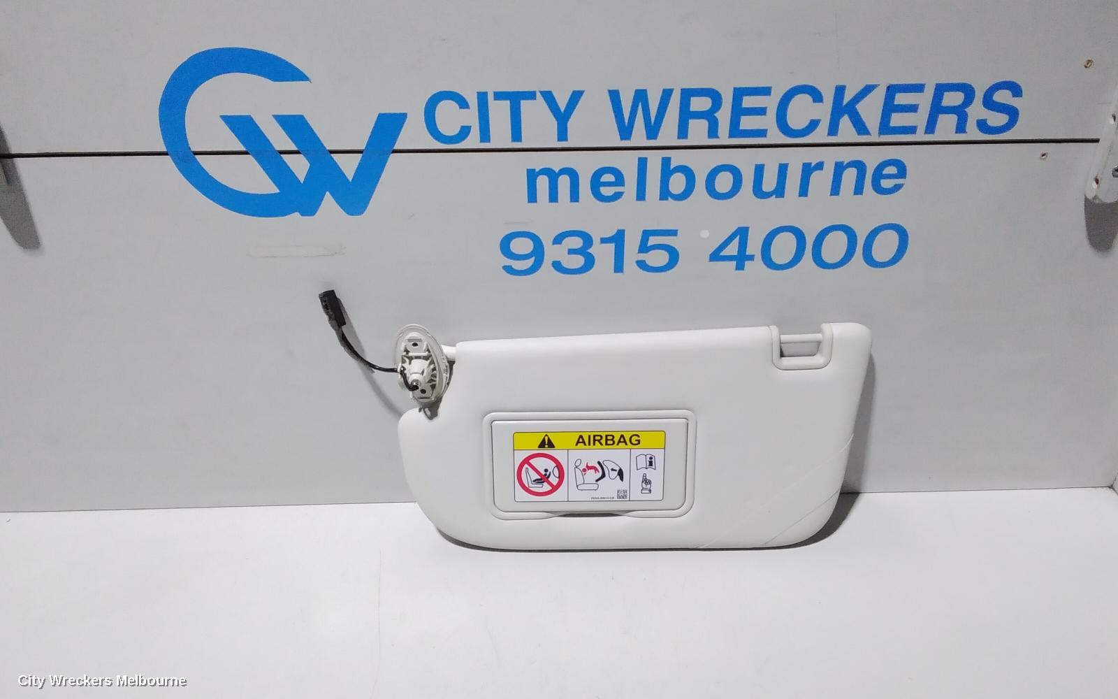 FORD KUGA SUNVISOR, TF, LH SIDE, 11/2012 - 09/2016