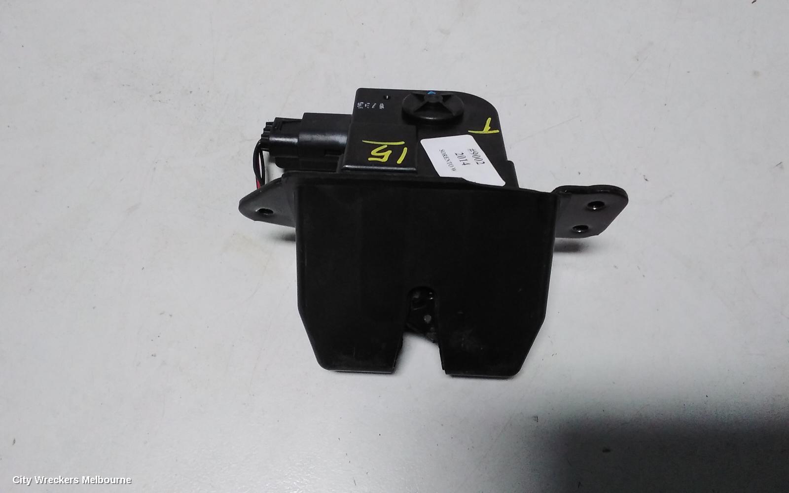 KIA SORENTO DOOR/BOOT/GATE LOCK, TAILGATE LOCK, XM, 10/2012 - 12/2014