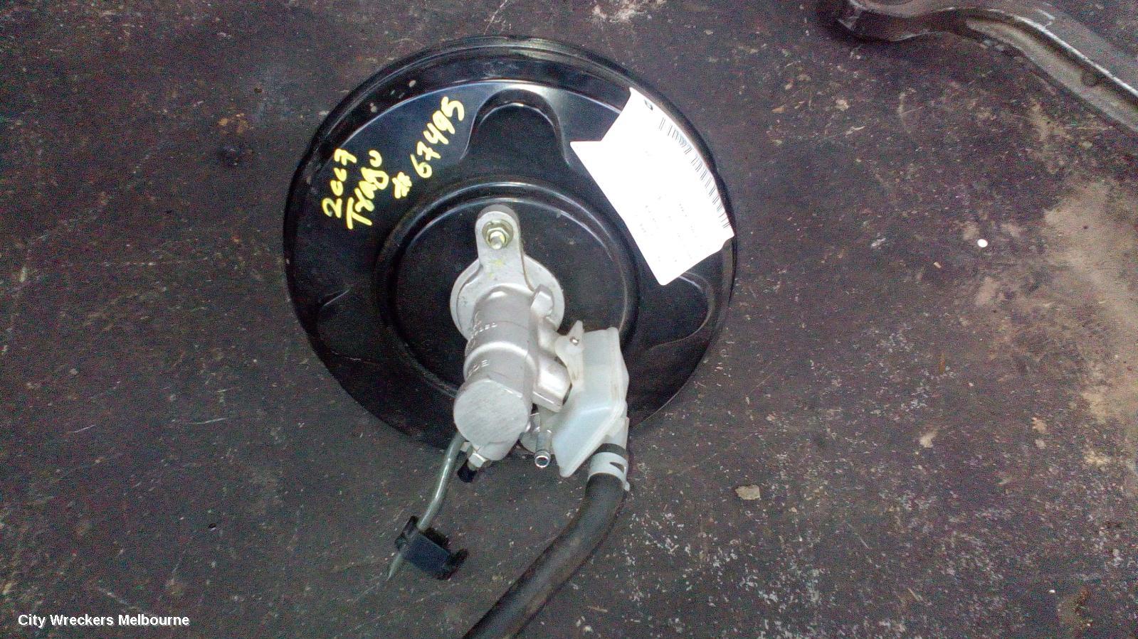 TOYOTA TARAGO BRAKE BOOSTER, XR50, P/N 4461028A30, 03/2006 - 06/2020