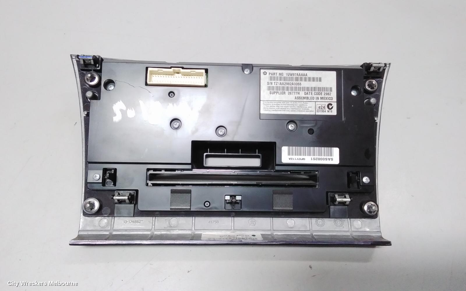 CHRYSLER 300C HEATER/AC CONTROLS, S/LIMITED/C/C LUXURY/SRT8 TYPE, LX2, 07/2012 - 12/2014