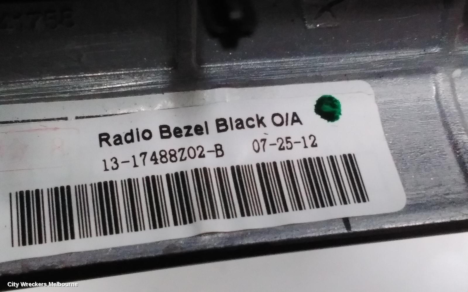 CHRYSLER 300C HEATER/AC CONTROLS, S/LIMITED/C/C LUXURY/SRT8 TYPE, LX2, 07/2012 - 12/2014