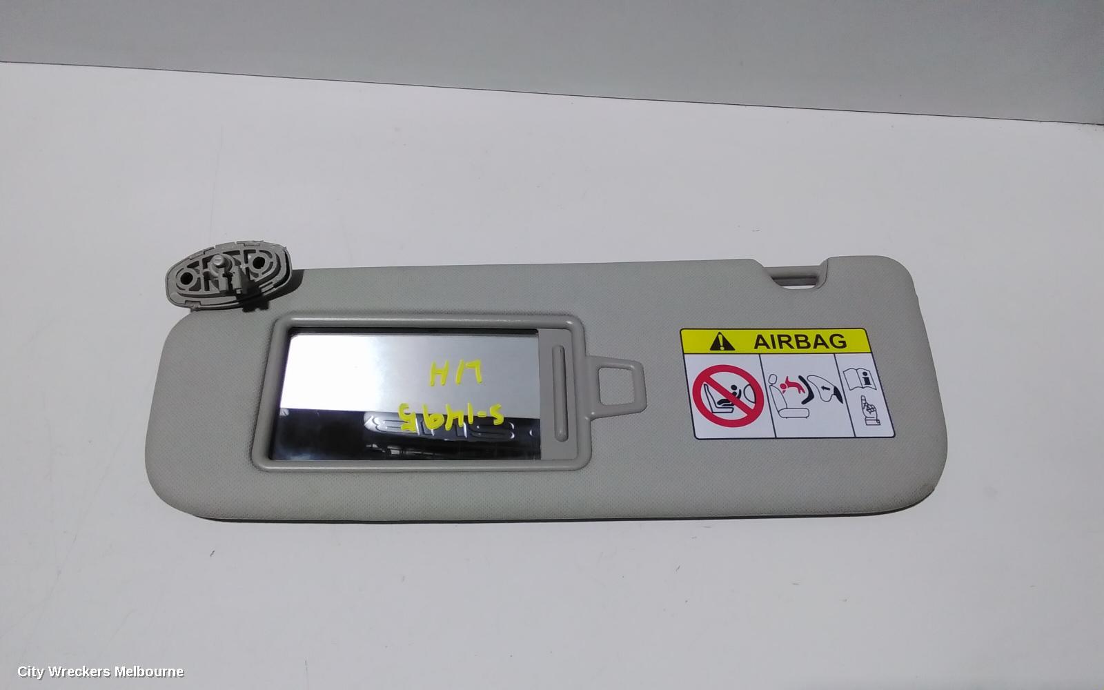 KIA CARNIVAL/GRAND CARNIVAL SUNVISOR, YP, LH SIDE, NON LAMP TYPE, 02/2015 - 10/2020