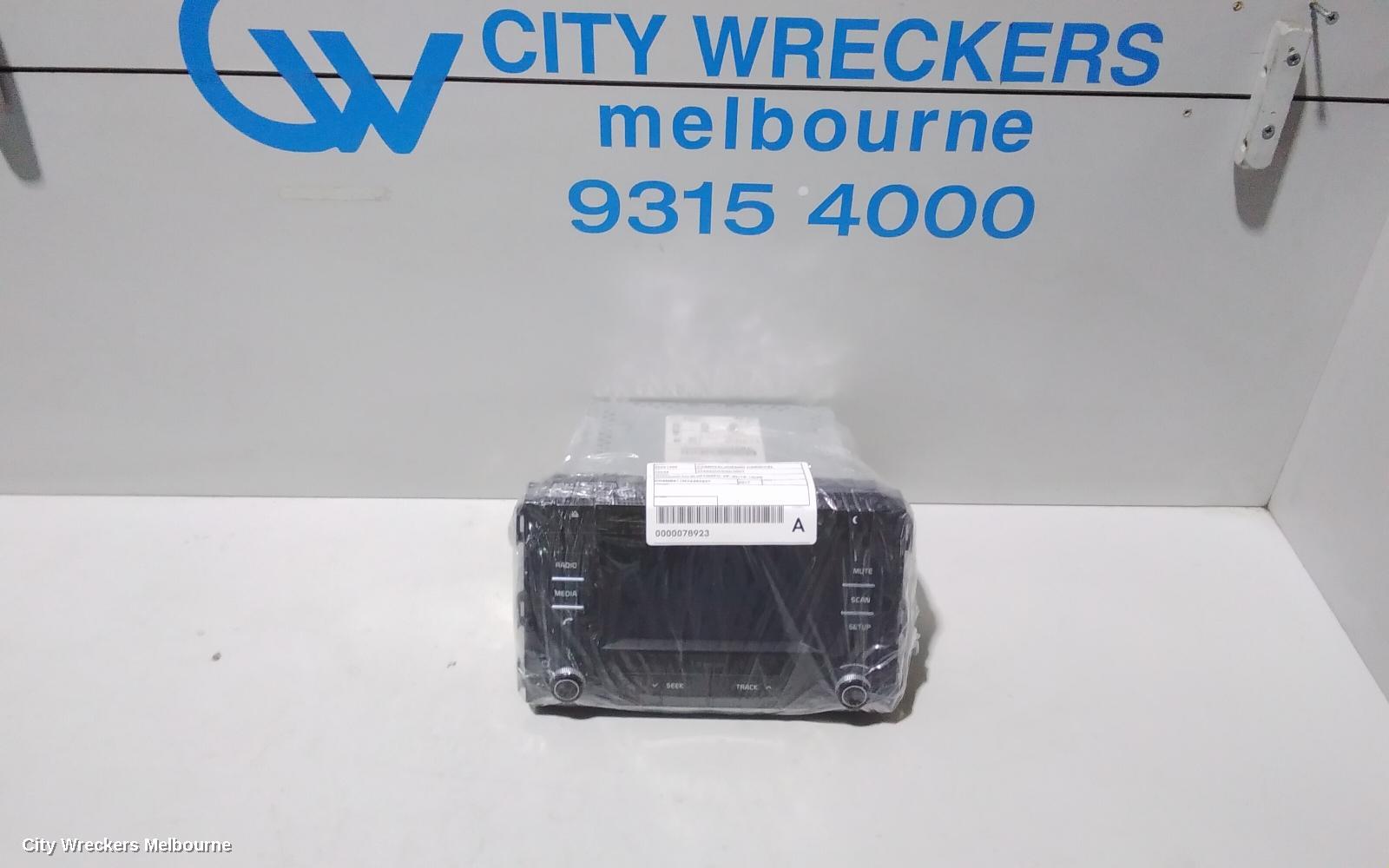 KIA CARNIVAL/GRAND CARNIVAL RADIO/CD/DVD/SAT/TV, RADIO/CD W/ BLUETOOTH, YP, 02/2015 - 10/2020