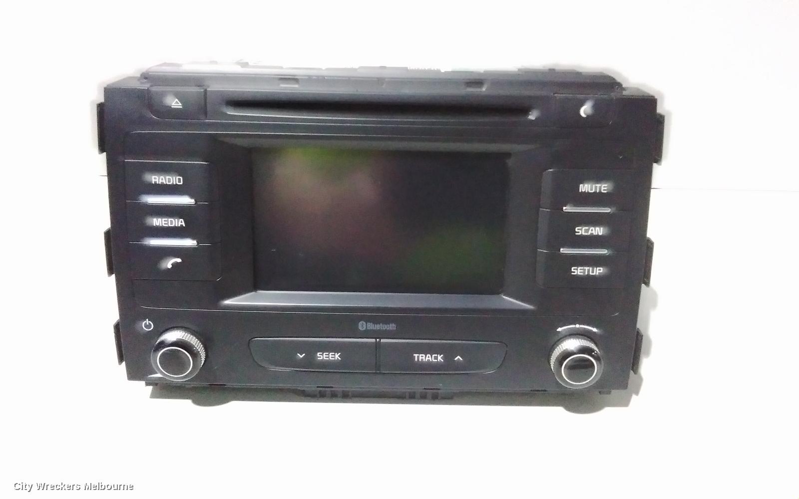 KIA CARNIVAL/GRAND CARNIVAL RADIO/CD/DVD/SAT/TV, RADIO/CD W/ BLUETOOTH, YP, 02/2015 - 10/2020