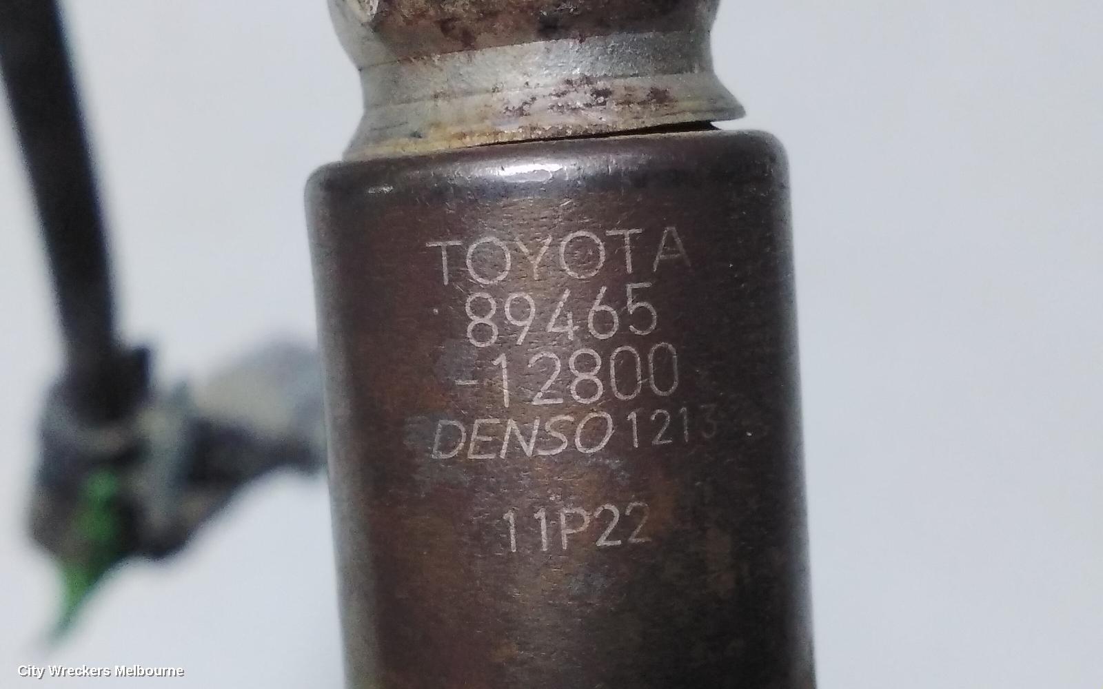 TOYOTA COROLLA OXYGEN SENSOR, ZRE182R 10/2012 - 06/2018
