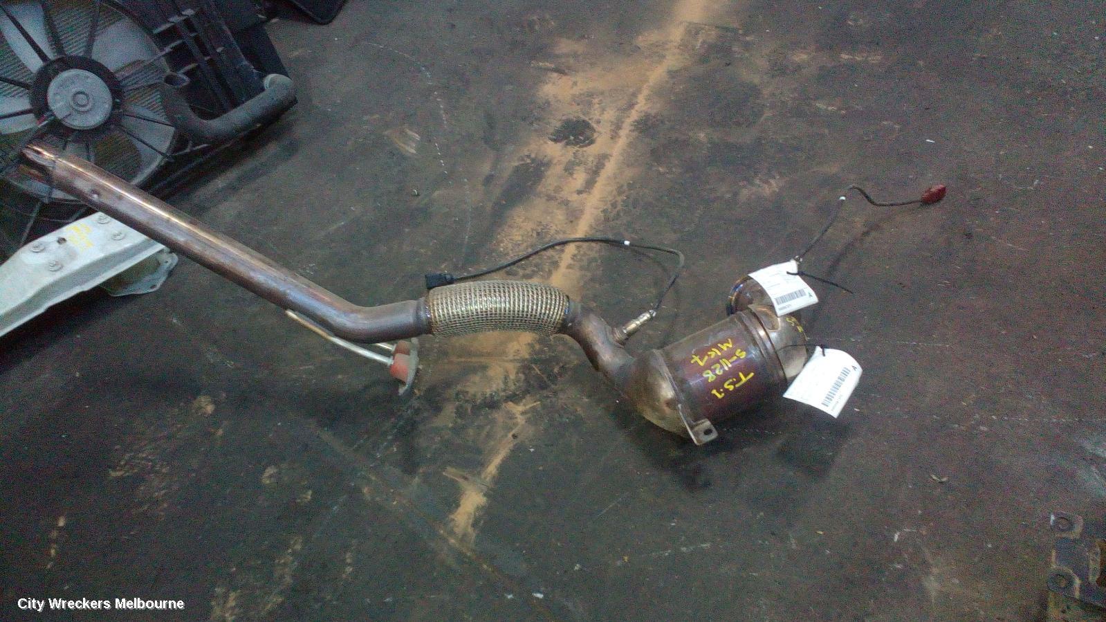VOLKSWAGEN GOLF CATALYTIC CONVERTER, DOWNPIPE-CAT TYPE, 1.4, PETROL, CPTA/CXSA/CHPA/CMBA/CZCA/CZDA CODE, GEN 7, 03/2013 ONWARDS