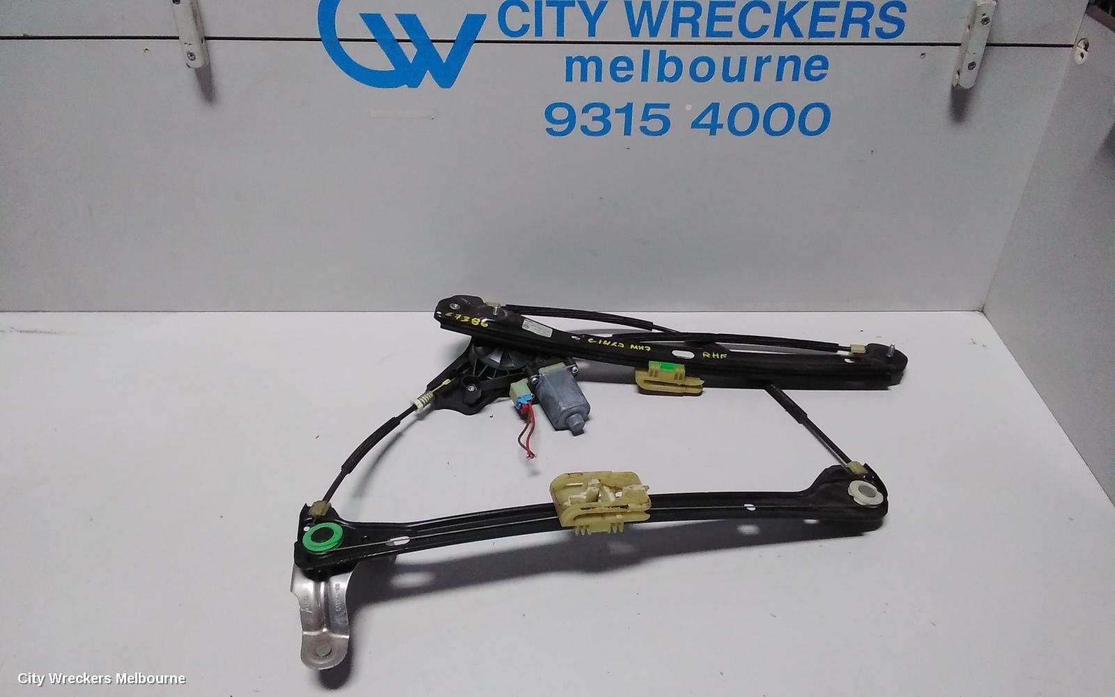 VOLKSWAGEN GOLF RIGHT FRONT WINDOW REG/MOTOR, GEN 7, 5DR HATCH/WAGON, 03/2013 - 08/2020