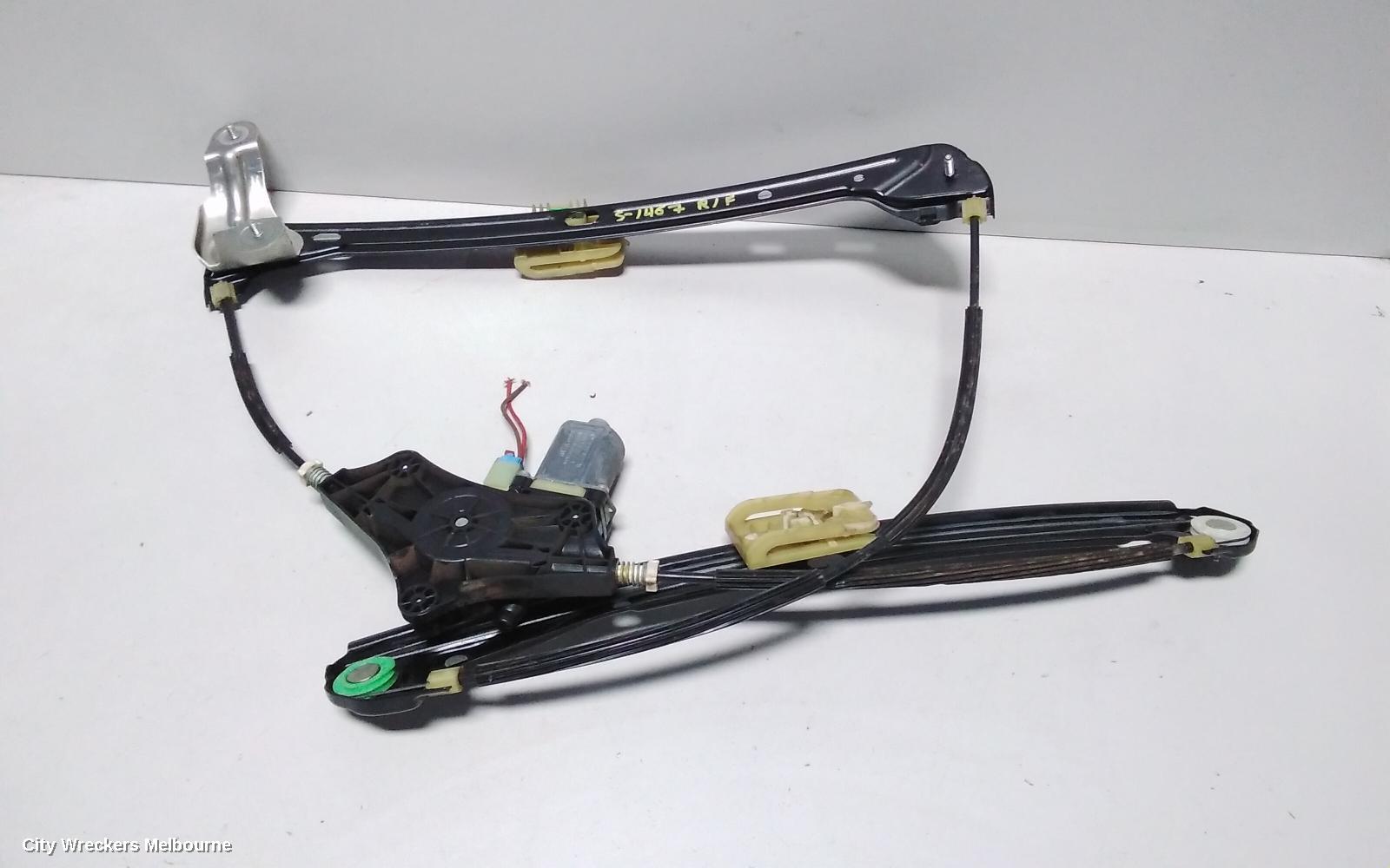 VOLKSWAGEN GOLF RIGHT FRONT WINDOW REG/MOTOR, GEN 7, 5DR HATCH/WAGON, 03/2013 - 08/2020
