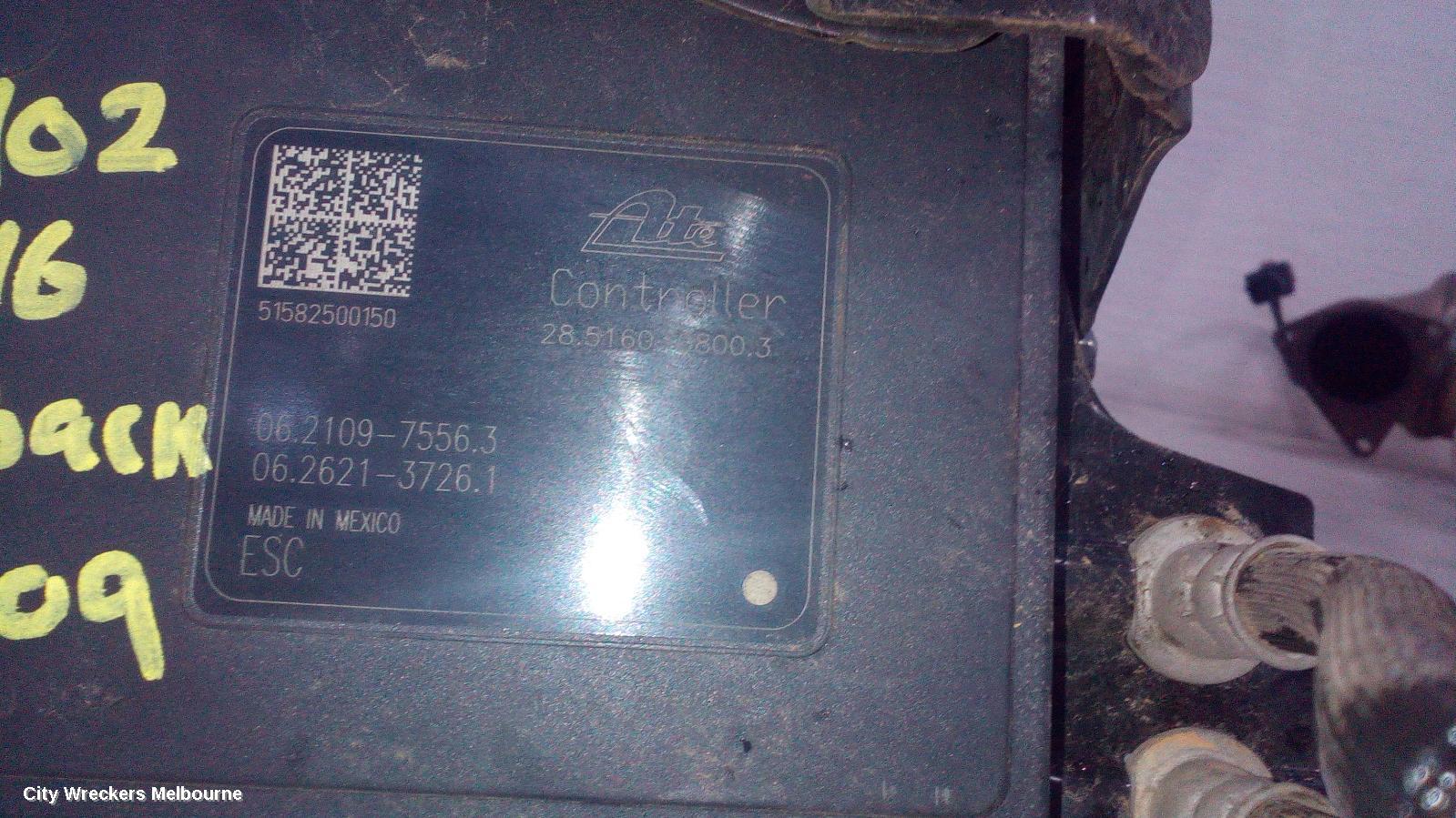 SUBARU OUTBACK ABS PUMP/MODULATOR, 6TH GEN, P/N 27536AL030, 08/2014 ONWARDS