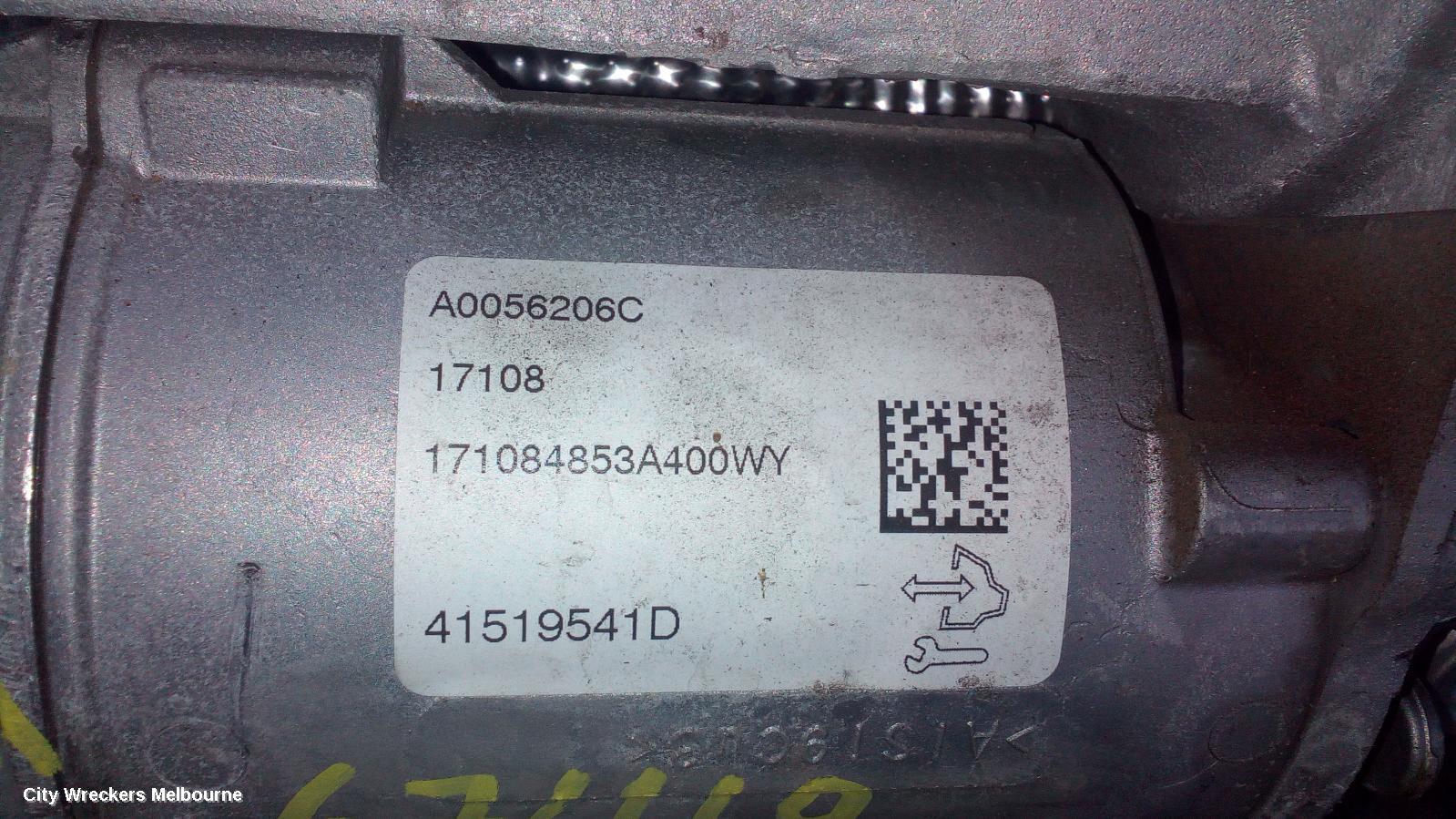 HOLDEN ASTRA STEERING BOX/RACK, BK, 5DR HATCH, ELECTRIC TYPE, 09/2016 ONWARDS