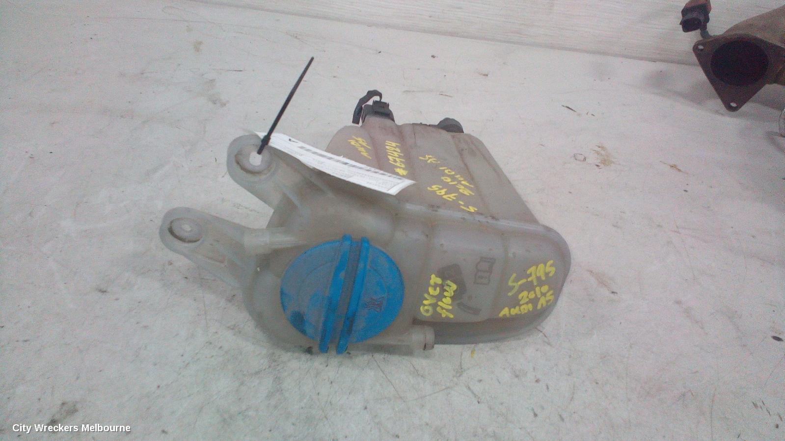 AUDI A5 OVERFLOW BOTTLE, 8T/8F, 4CYL, PETROL, 08/2009 - 11/2016