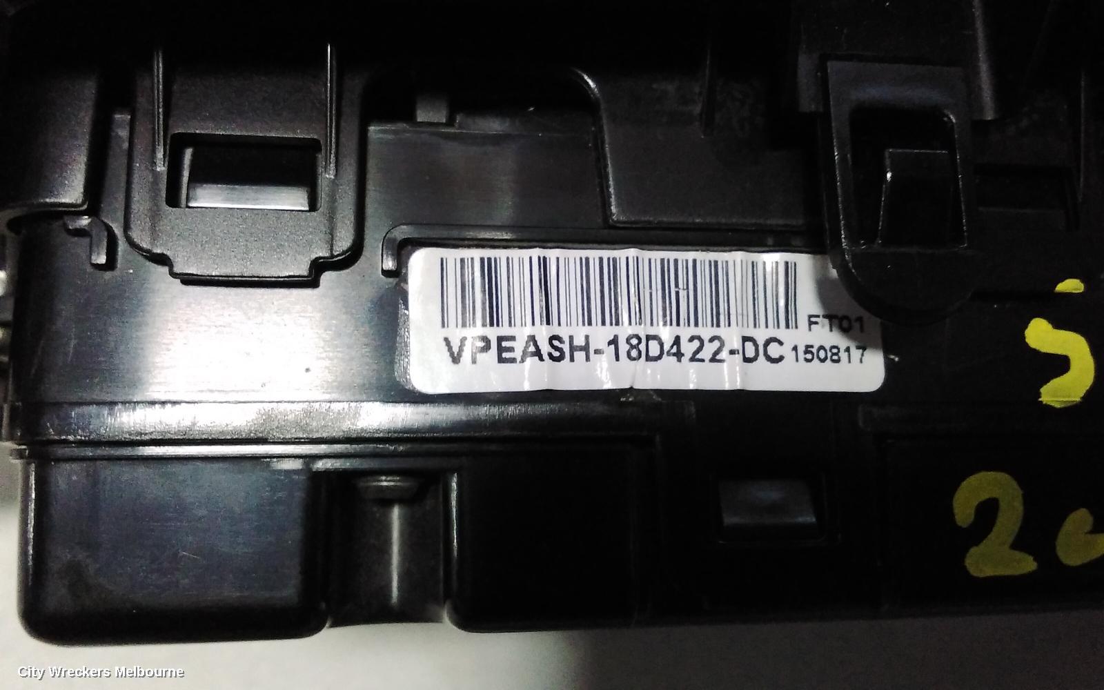 NISSAN NAVARA HEATER/AC CONTROLS, NP300, SINGLE ZONE CLIMATE CONTROL TYPE, 05/2015 ONWARDS