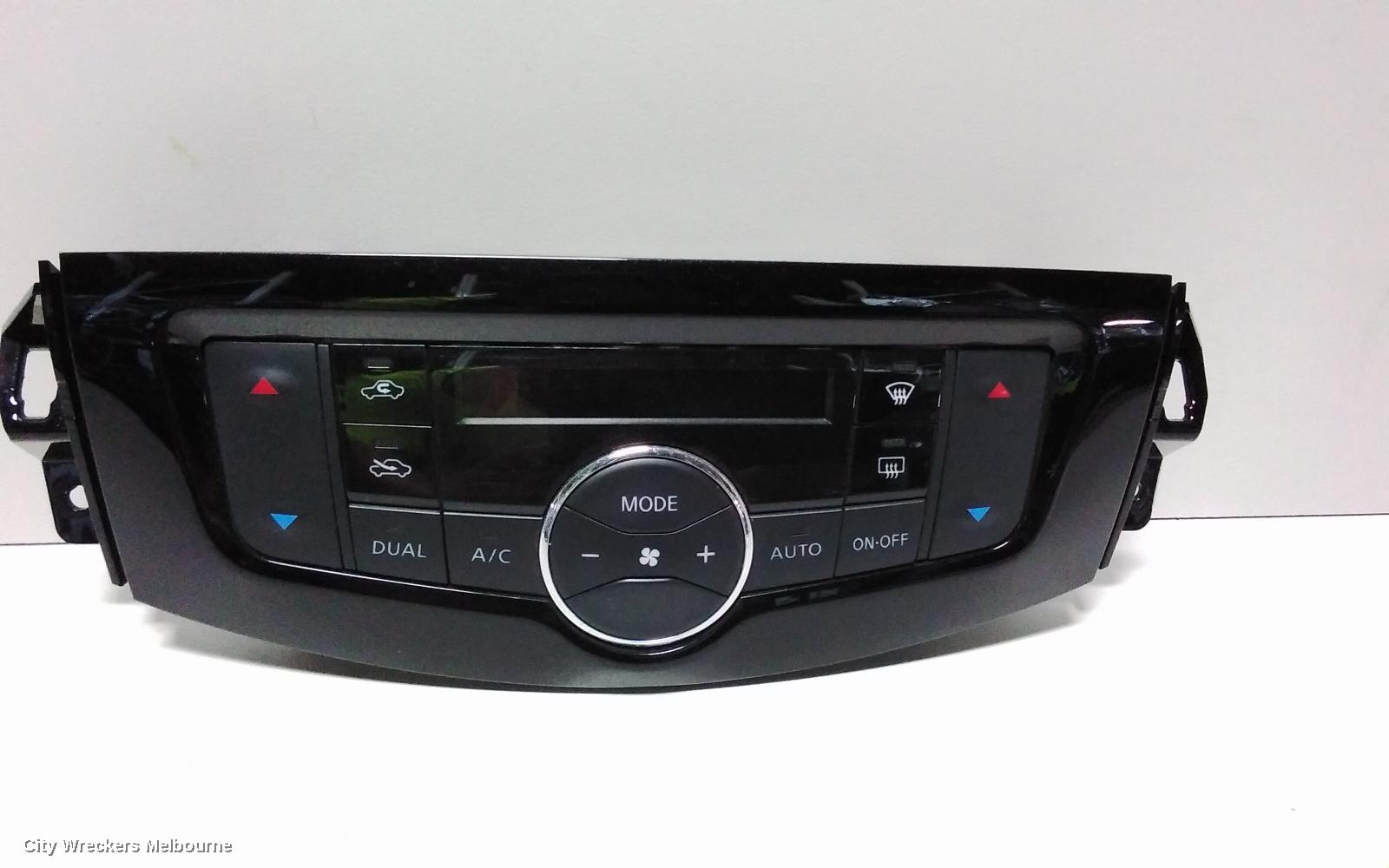 NISSAN NAVARA HEATER/AC CONTROLS, NP300, SINGLE ZONE CLIMATE CONTROL TYPE, 05/2015 ONWARDS