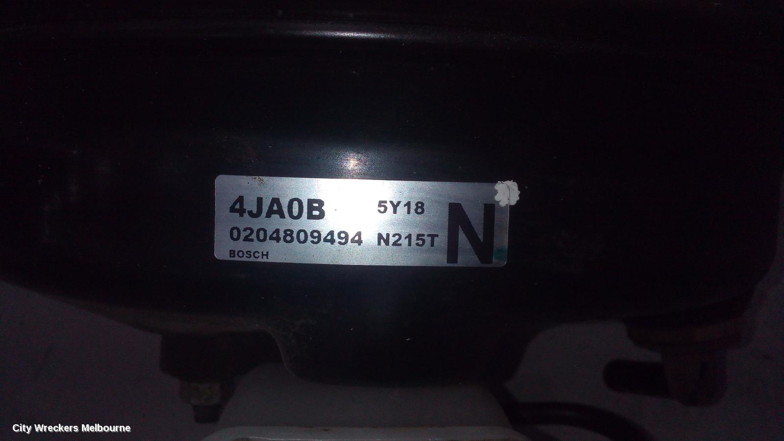 NISSAN NAVARA BRAKE BOOSTER, DIESEL, 2.3, YS23DDT, SINGLE TURBO, RX, 05/2015 ONWARDS