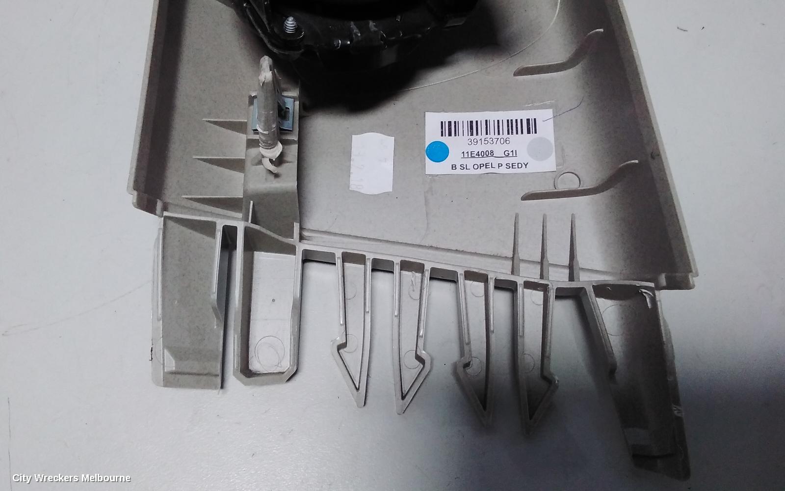 HOLDEN COMMODORE SEATBELT/STALK, RH FRONT, SEAT BELT ONLY, ZB, HATCH/WAGON, 10/2017 - 12/2020
