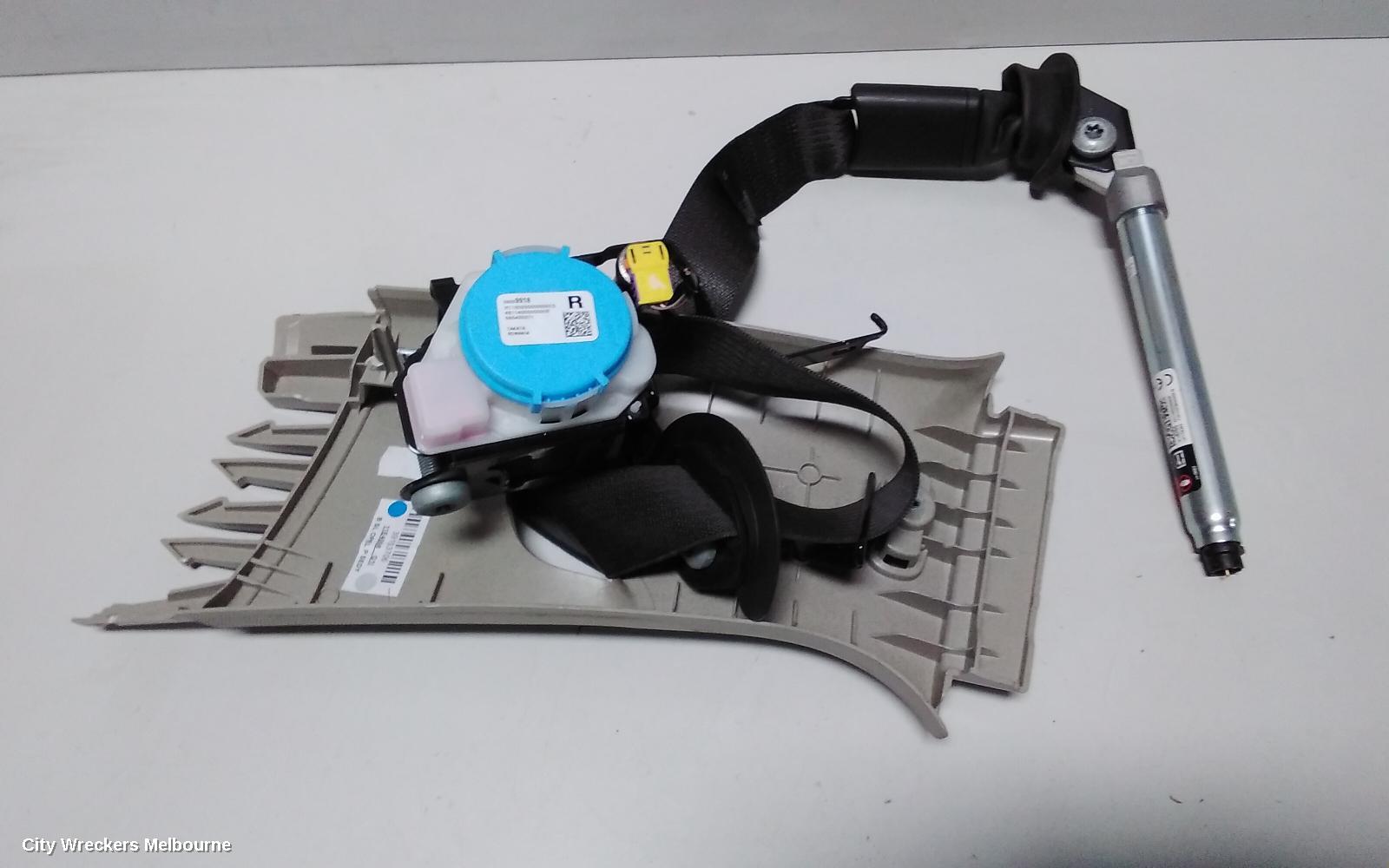 HOLDEN COMMODORE SEATBELT/STALK, RH FRONT, SEAT BELT ONLY, ZB, HATCH/WAGON, 10/2017 - 12/2020