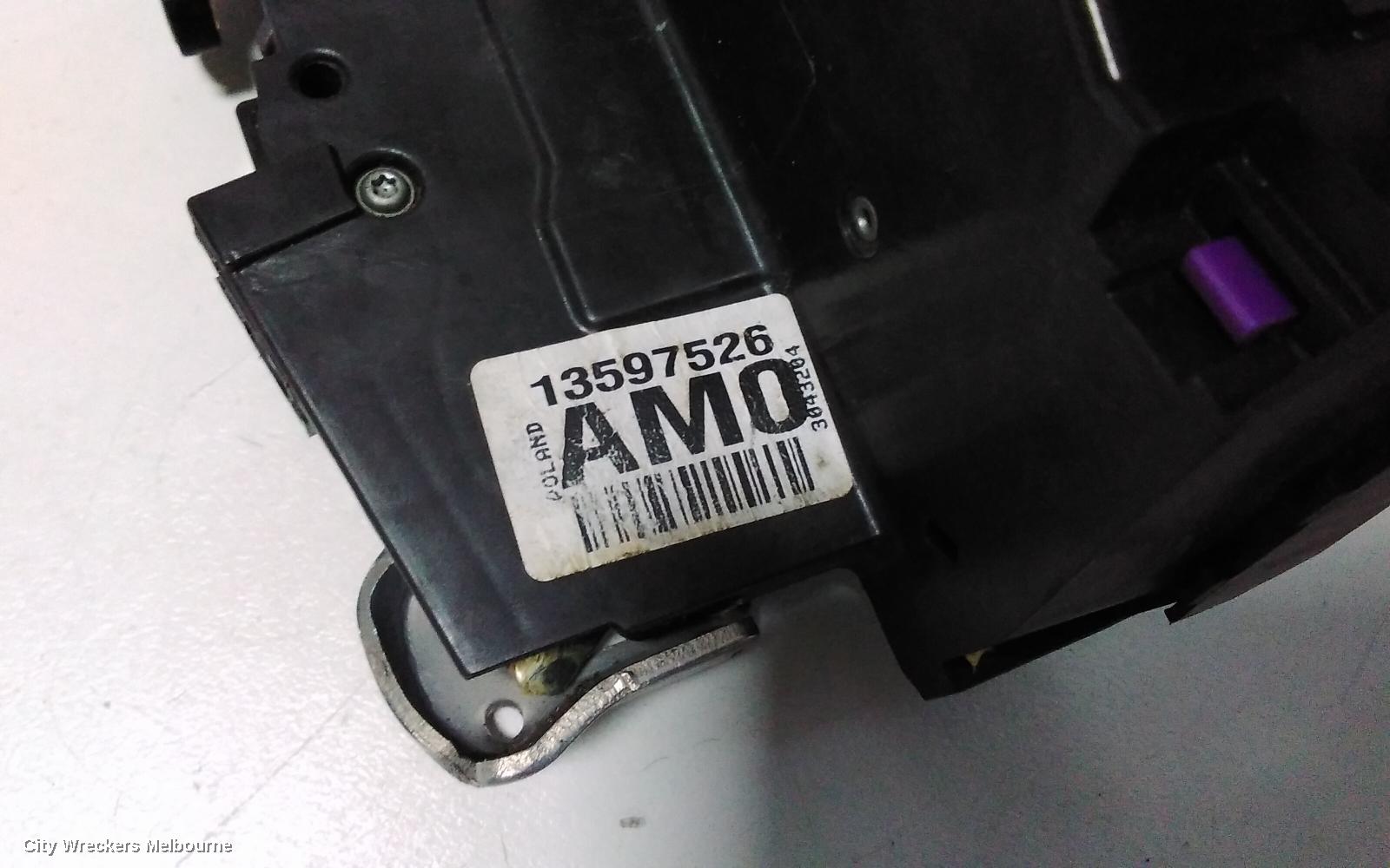 HOLDEN COMMODORE DOOR/BOOT/GATE LOCK, RIGHT FRONT DOOR LOCK, ZB, 10/2017 - 12/2020