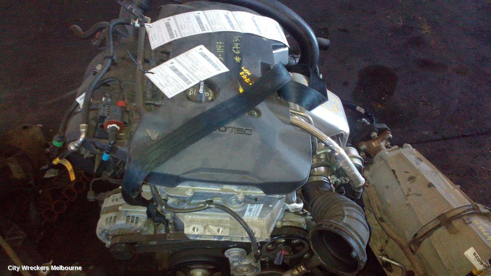 HOLDEN COMMODORE ALTERNATOR, PETROL, 2.0, TURBO, ZB, 10/2017 - 12/2020