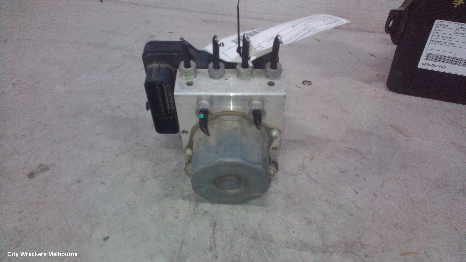 HOLDEN COMMODORE ABS PUMP/MODULATOR, VF, 05/2013 - 12/2017