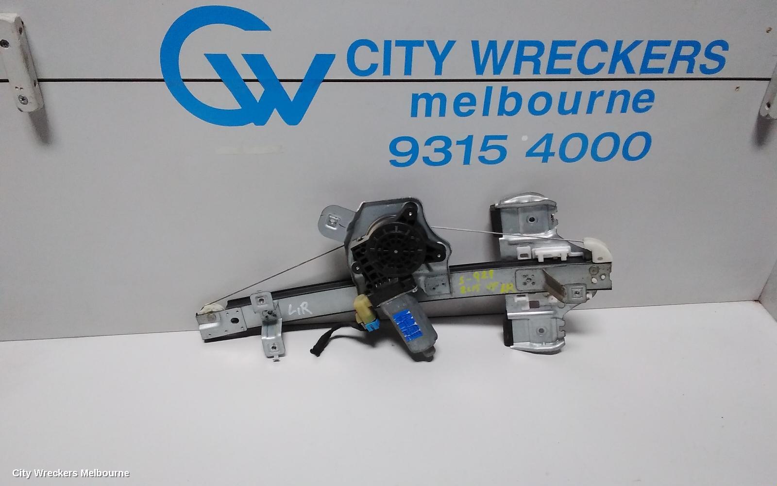 HOLDEN COMMODORE LEFT REAR WND REG/MOTOR, VE-VF, WAGON, 08/2006 - 12/2017