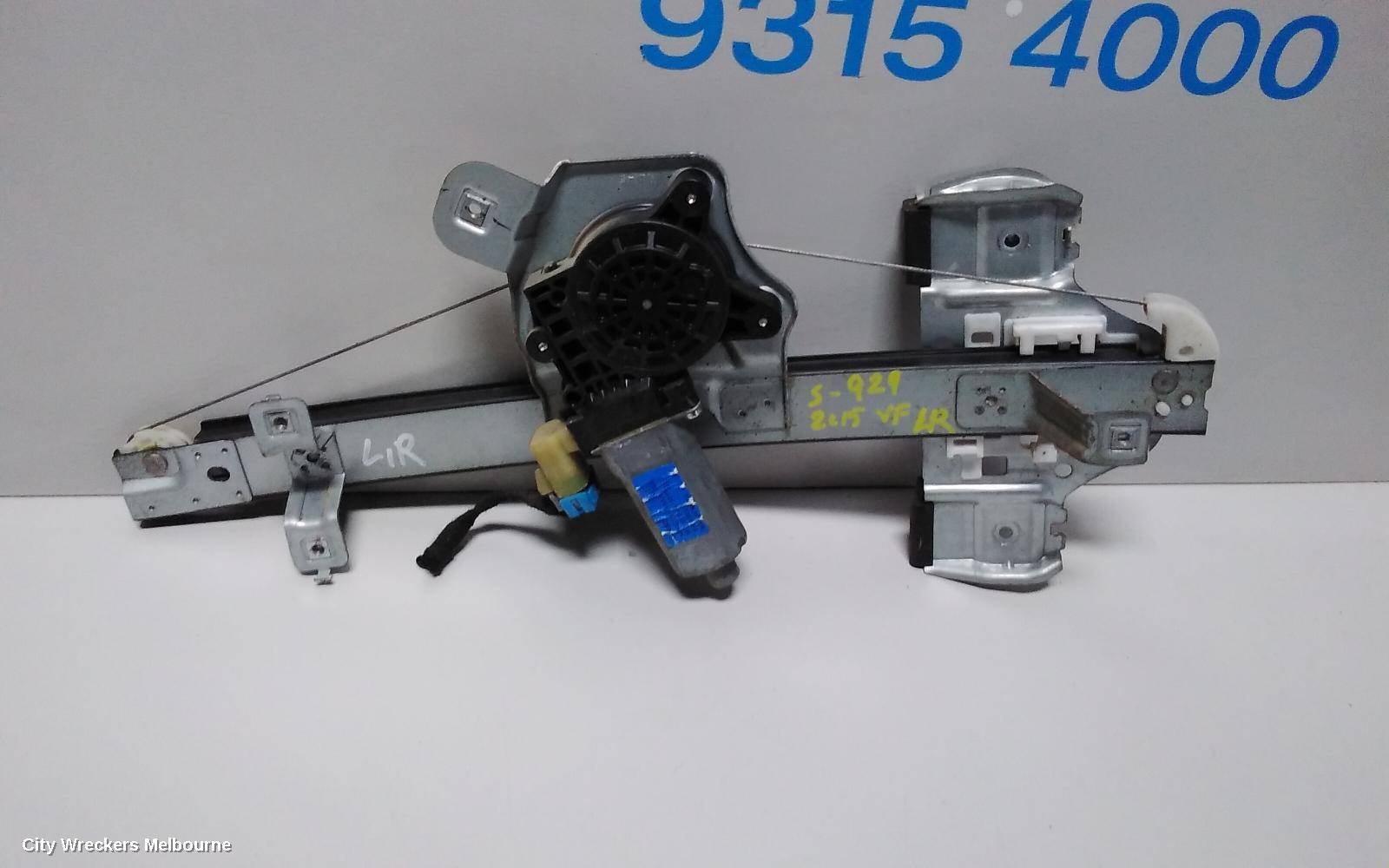 HOLDEN COMMODORE LEFT REAR WND REG/MOTOR, VE-VF, WAGON, 08/2006 - 12/2017