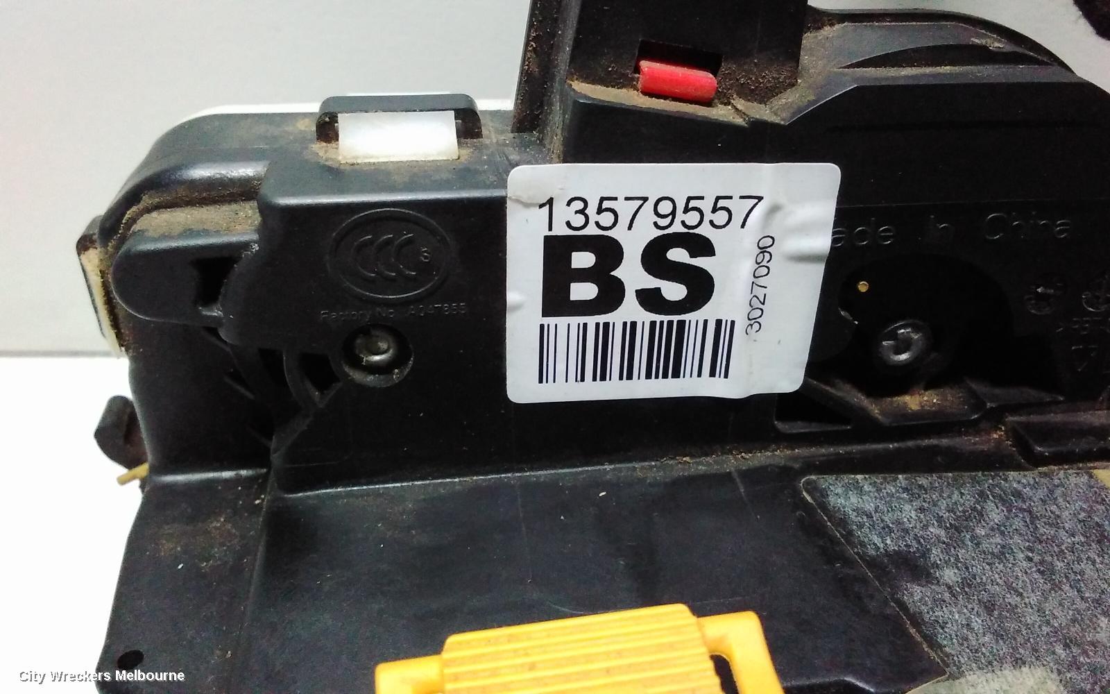 HOLDEN COMMODORE DOOR/BOOT/GATE LOCK, LEFT REAR DOOR LOCK, VF, 05/2013 - 12/2017