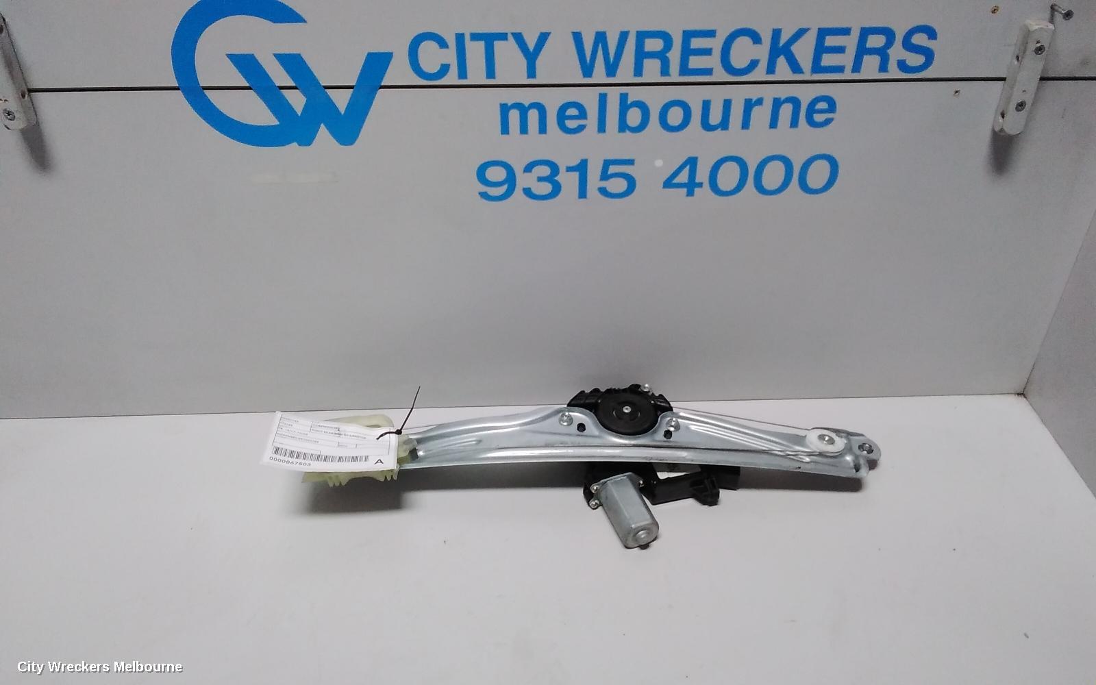 HOLDEN COMMODORE RIGHT REAR WND REG/MOTOR, ZB, 10/2017 - 12/2020
