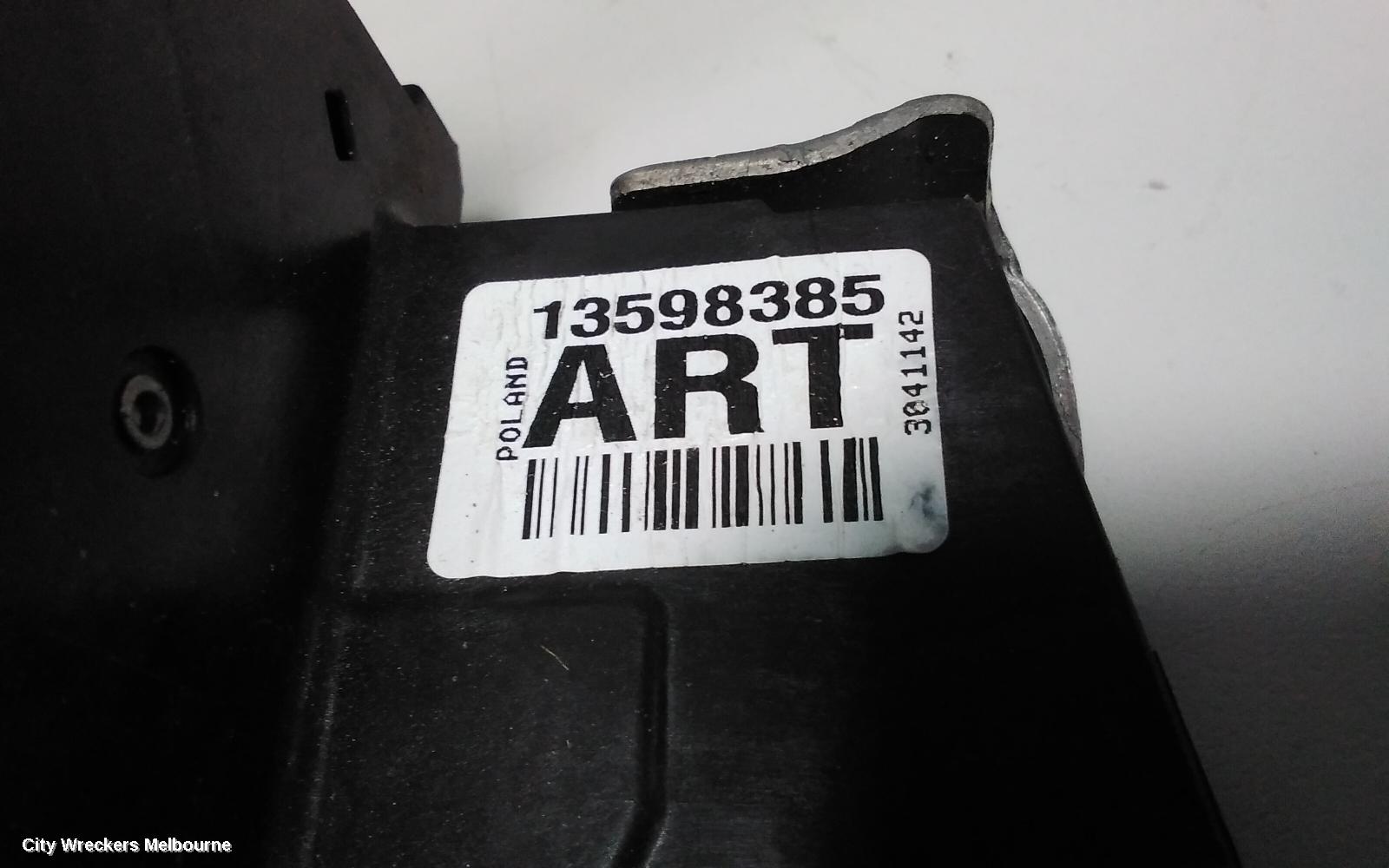 HOLDEN COMMODORE DOOR/BOOT/GATE LOCK, RIGHT REAR DOOR LOCK, ZB, 10/2017 - 12/2020