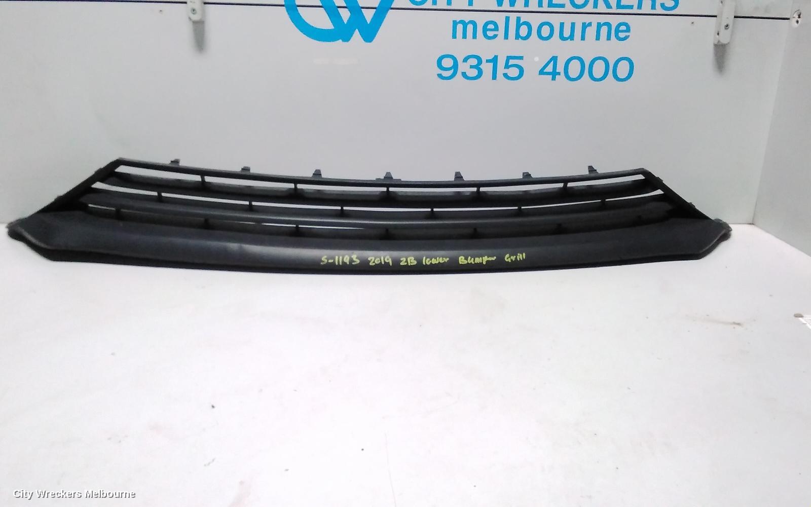 HOLDEN COMMODORE, ZB, 10/2017 - 12/2020, LOWER GRILL: 67509