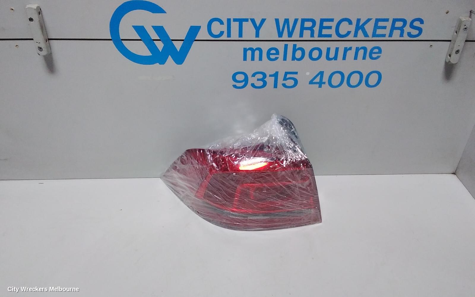 VOLKSWAGEN PASSAT LEFT TAILLIGHT, 3C/MK6 B7, SEDAN, NON LED TYPE, 09/2010 - 05/2015