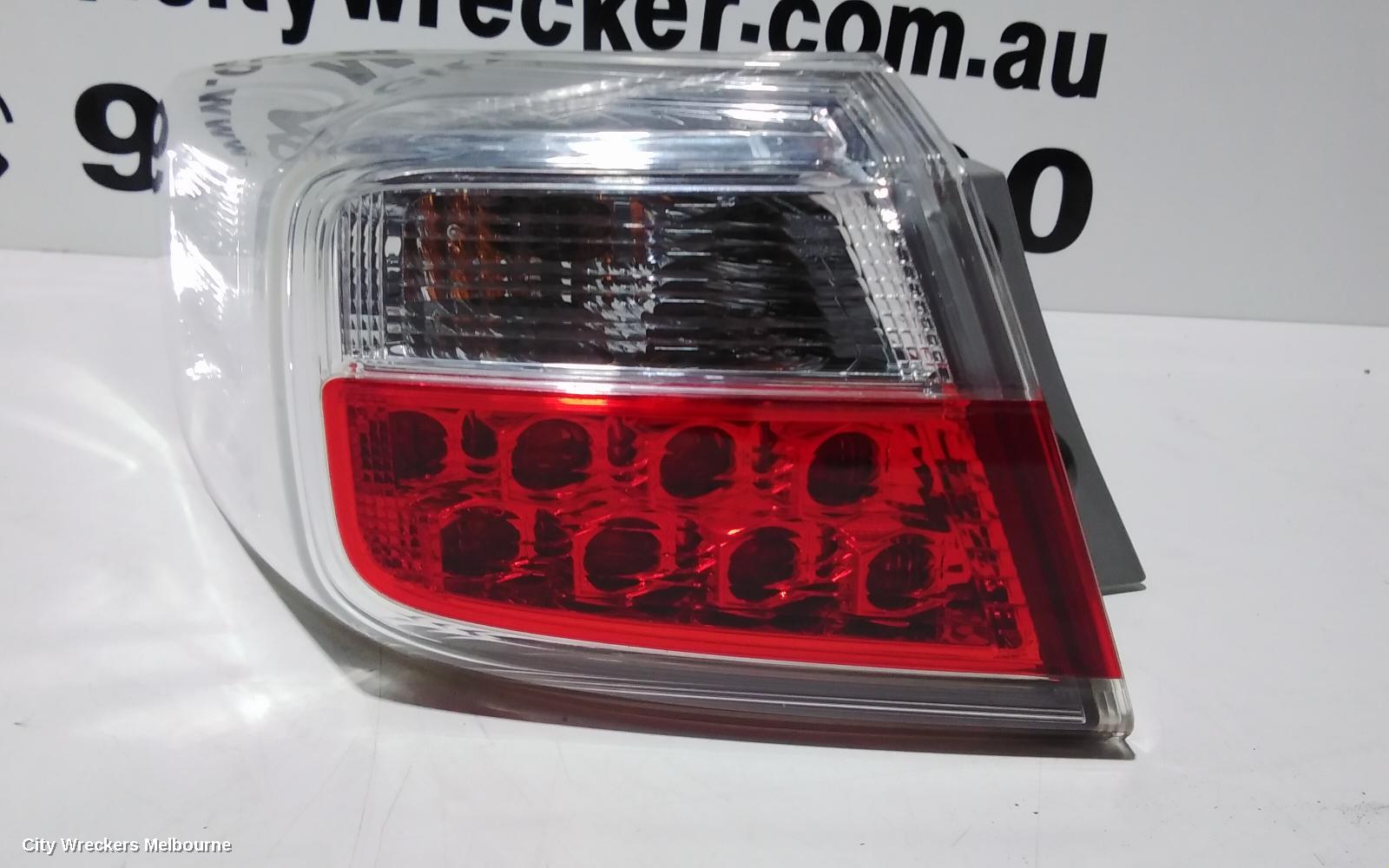 HONDA ODYSSEY LEFT TAILLIGHT, RB, STANDARD, 11/2011 - 12/2013