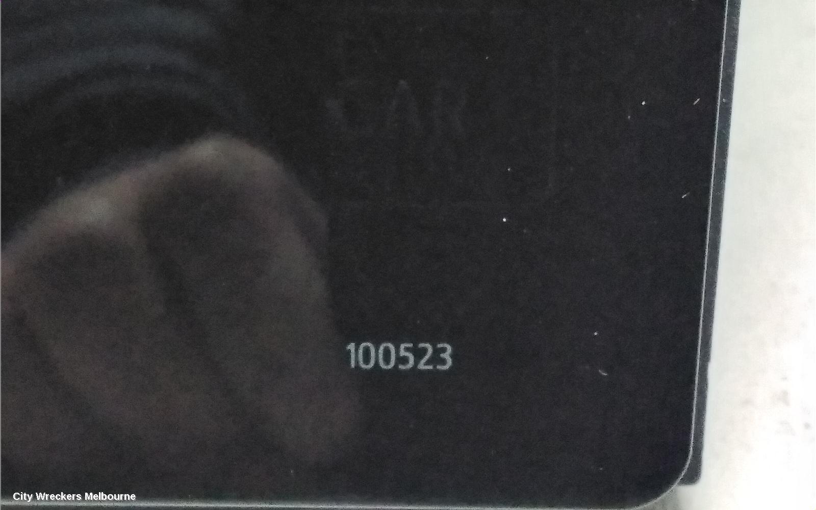 TOYOTA COROLLA RADIO/CD/DVD/SAT/TV, 6.1IN TOUCHSCREEN (P/N ON FACE 100523), ZRE182R, HATCH, 03/2015 - 06/2018