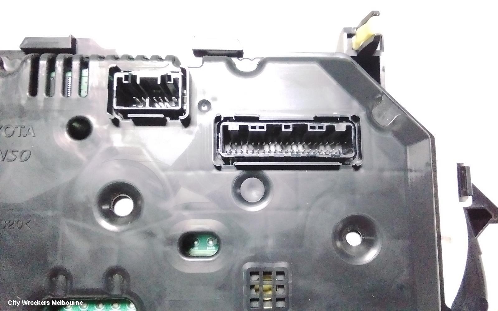 TOYOTA COROLLA INSTRUMENT CLUSTER, 1.8, 2ZR-FE, AUTO T/M, ASCENT/ASCENT SPORT, ZRE182R, HATCH, 06/2015 - 06/2018