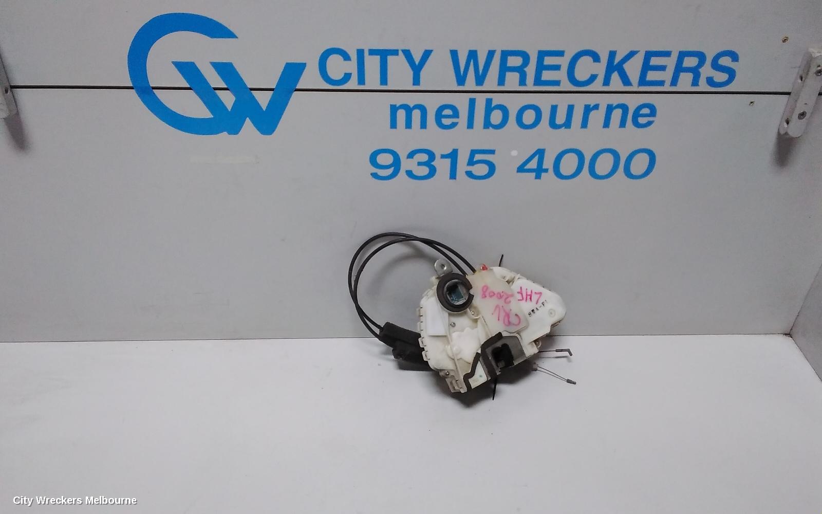 HONDA CRV DOOR/BOOT/GATE LOCK, LEFT FRONT DOOR LOCK, RE, 03/2007 - 10/2012