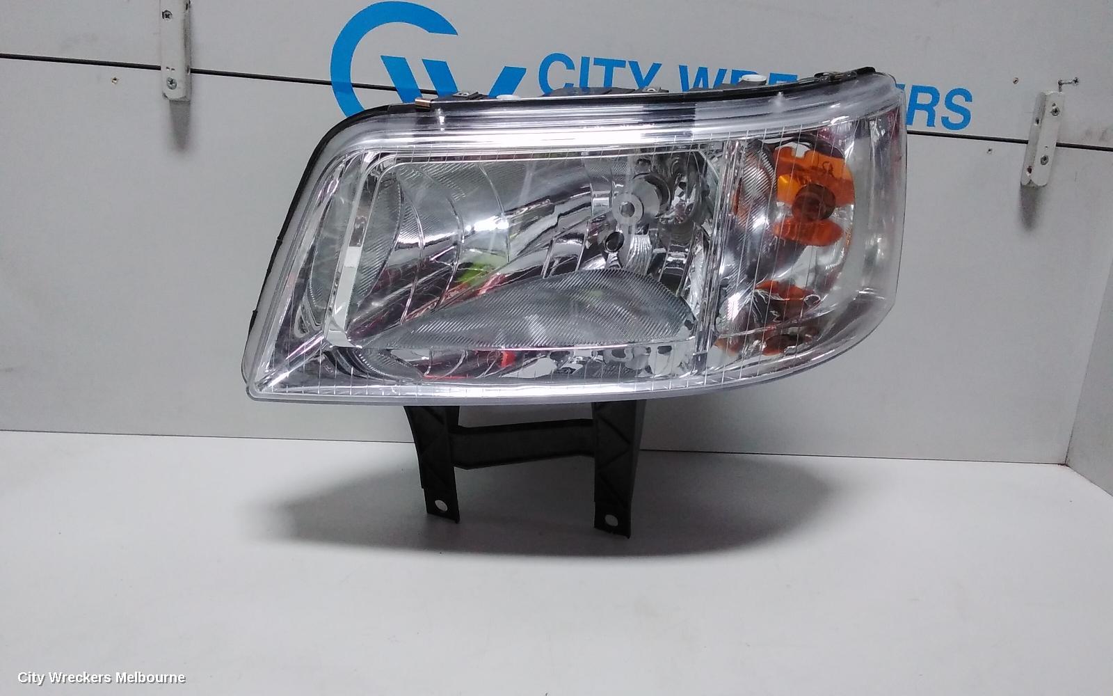 VOLKSWAGEN TRANSPORTER LEFT HEADLAMP, T5, TRANSPORTER/KOMBI, 08/2004 - 10/2010