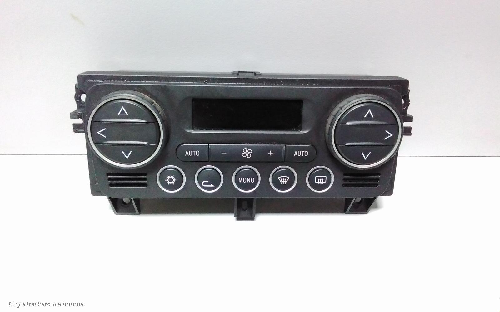 ALFA ROMEO 159 HEATER/AC CONTROLS, W/O RED AND BLUE ARROW NEAR DIALS, 06/2006 - 12/2011
