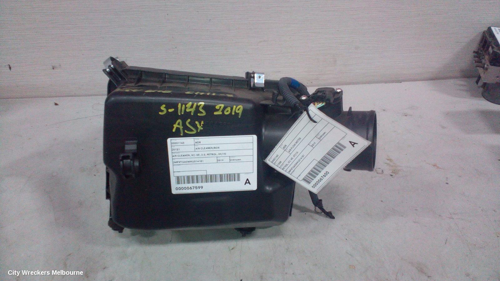 MITSUBISHI ASX AIR FLOW METER, PETROL, XC-XE, 07/2013 ONWARDS