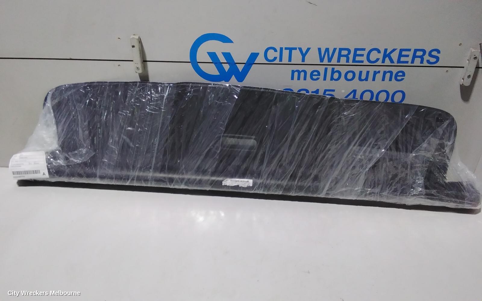 VOLKSWAGEN GOLF PARCEL SHELF CARGO BLIND, GEN 6, WAGON, 09/2009 - 01/2013