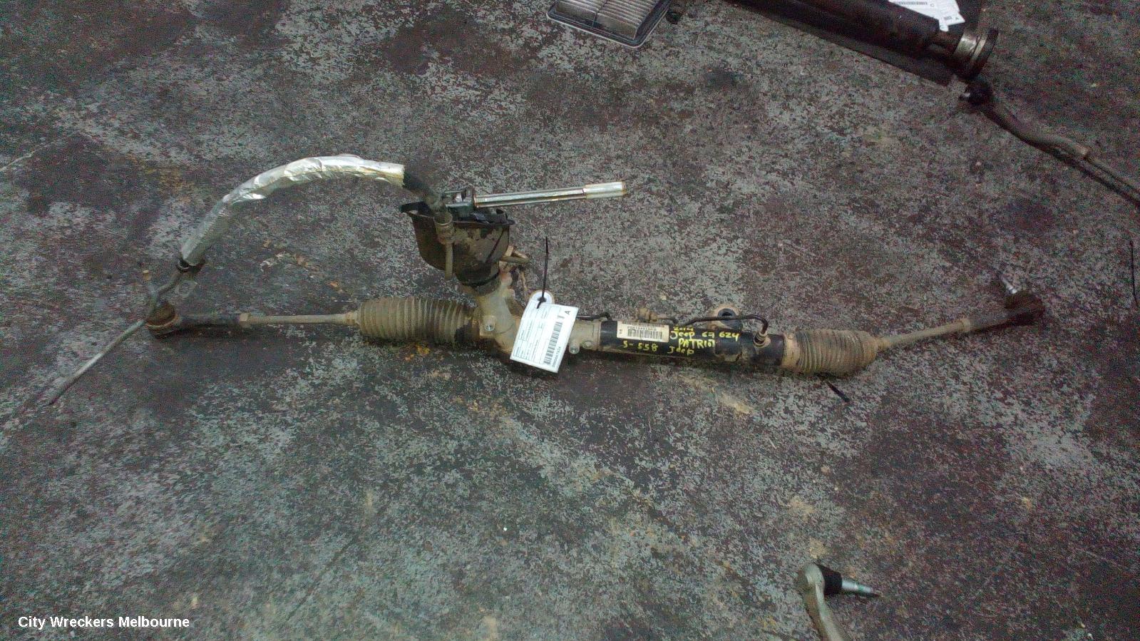 JEEP PATRIOT STEERING BOX/RACK, MK, 08/2007 - 12/2016