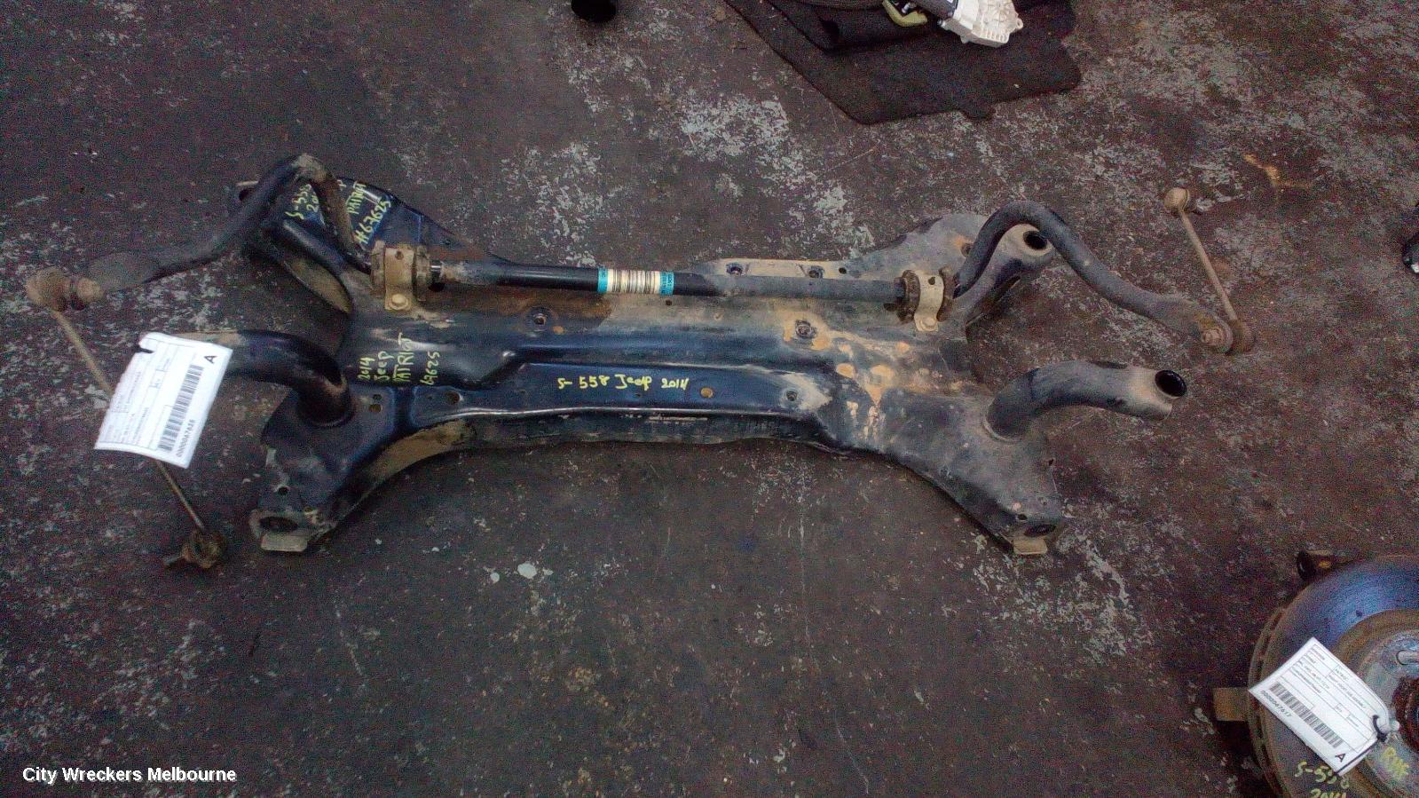 JEEP PATRIOT FRT XMEMBER/CRADLE, MK, 08/2007 - 12/2016