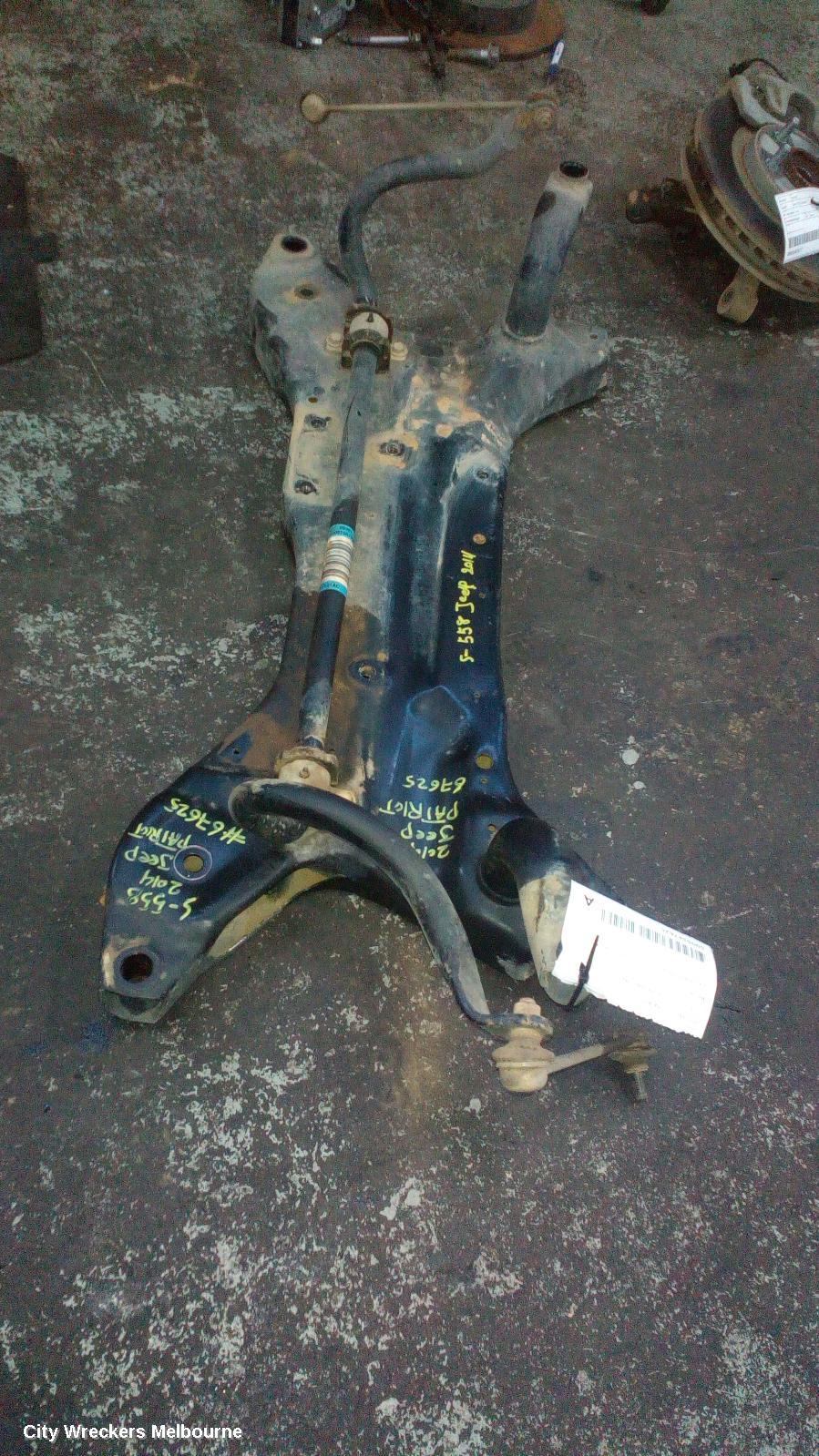 JEEP PATRIOT FRT XMEMBER/CRADLE, MK, 08/2007 - 12/2016
